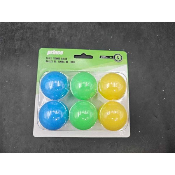 Prince Table Tennis Balls (6ct)