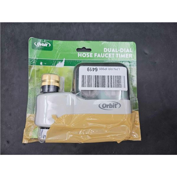 Orit Dual-Dial Hose Faucet Timer