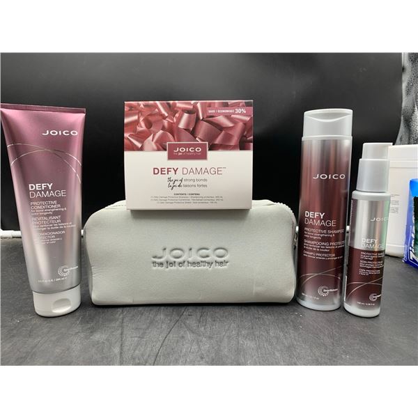 Joico Defy Damage Gift Set, Protective Shampoo, Conditioner, Protective Mask Treatment for Dry Damag