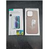 Image 1 : iPhone 15 Pro Max Fine Woven Case and Tempered-Glass Screen Protector (3ct)