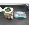 Image 1 : Lot of Plastic Food Storage Containers