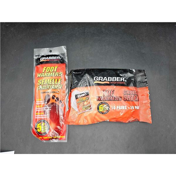 Grabber Foot Warmers and Toe Warmers