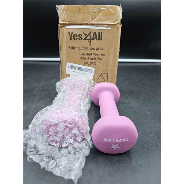 Yes4All Silicone Wrapped 2lb Weights