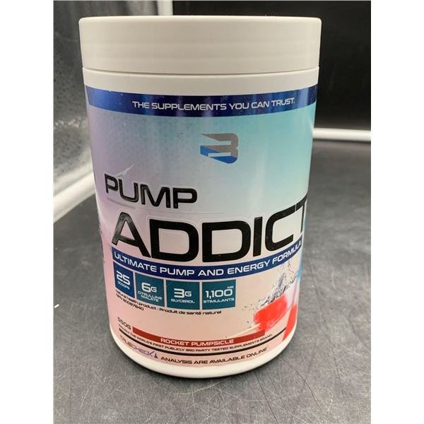 Pump Addict Ultimate Pump and Energy Formula-Rocket Pumpsicle (550g)