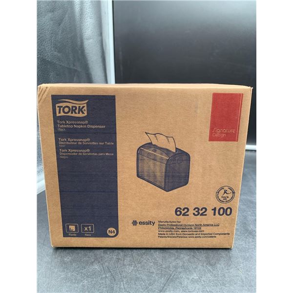 Tork Xpressnap Tabletop Napkin Dispenser Black