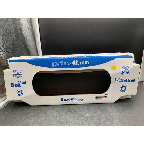 Products Standard Locking Mailbox, Plastic with Stainless Steel pivot hinge, 2 keys Included