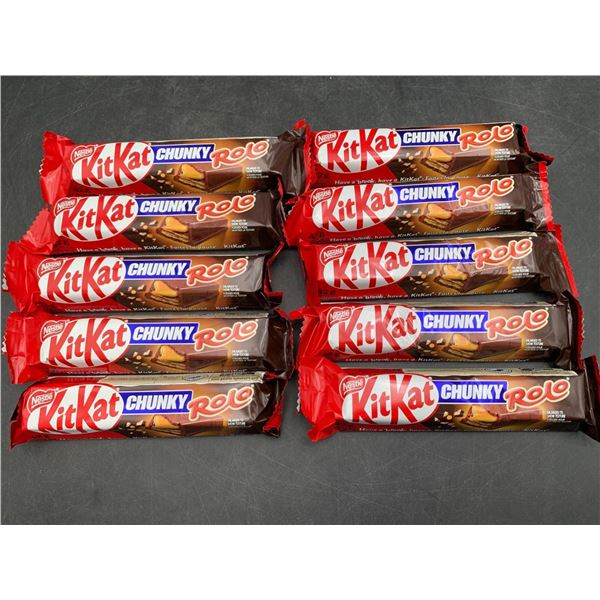 KitKat Chunky Rolo Candy Bars (10 x 42g)