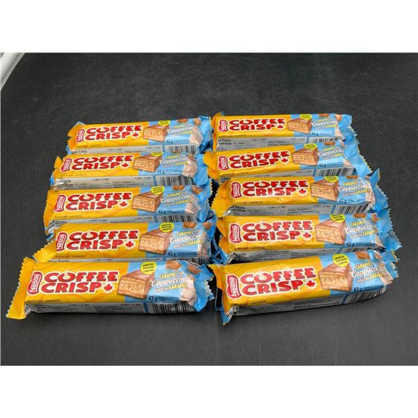 Nestle Coffee Crisp Caramel Cappuccino Candy Bars (10 x 42g)
