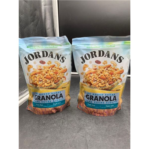 Jordan's No Added Sugar Triple Nut-Cashews, Almonds and Hazelnuts (2 x 325g)