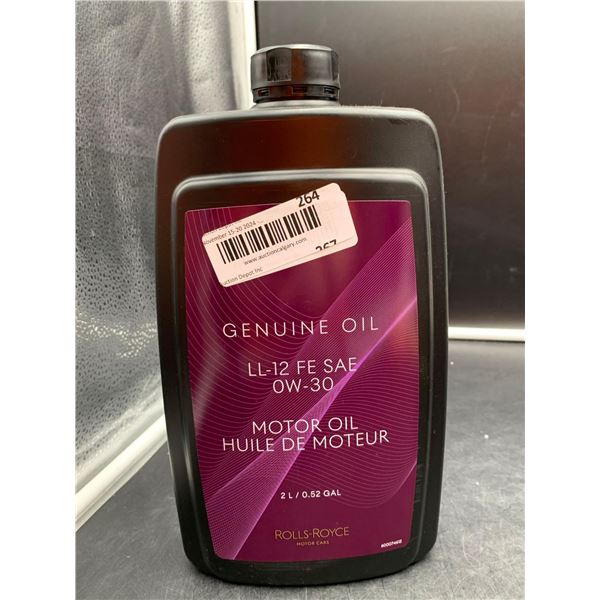 Rolls Royce Genuine Oil LL-12 FE SAE OW-30 Motor Oil (2L)