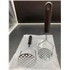 Image 2 : Set of 2 Potato Mashers