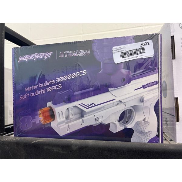 Marvtown ST650A gel ball blaster gun, new in box