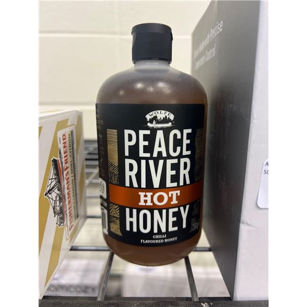 Peace River hot honey, chilli flavoured honey 750g