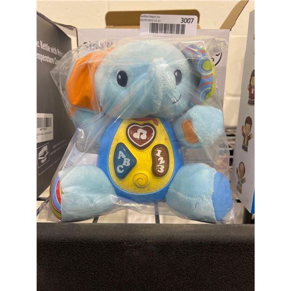 Kiddo lab Sing'n Learn with me - Timber the elephant childrens toy