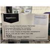 Image 1 : Amazon basics security tinted envelopes 9.2cm x 16.5cm , pack of 100