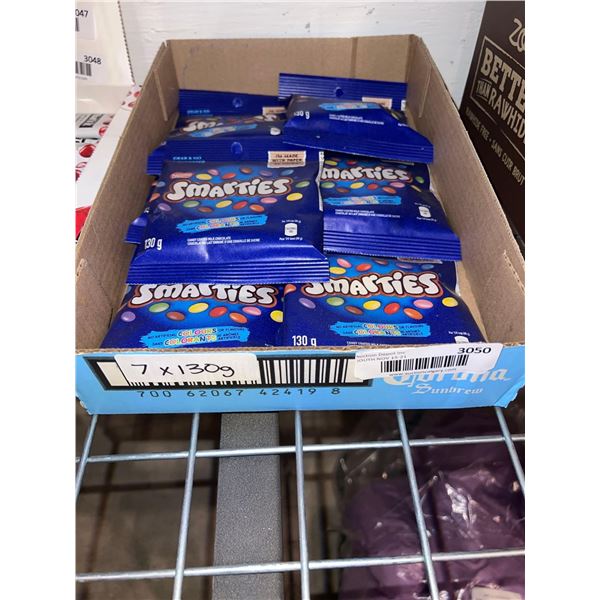 Smarties candy coated milk chocolate 7x130g