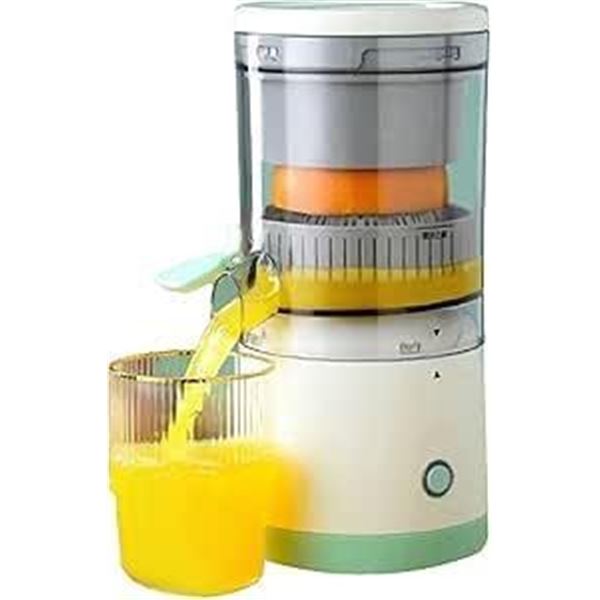 YUYTE Electric Citrus Juicer,Juice Machine 360° Portable Electric Automatic Orange Juice Extractor M