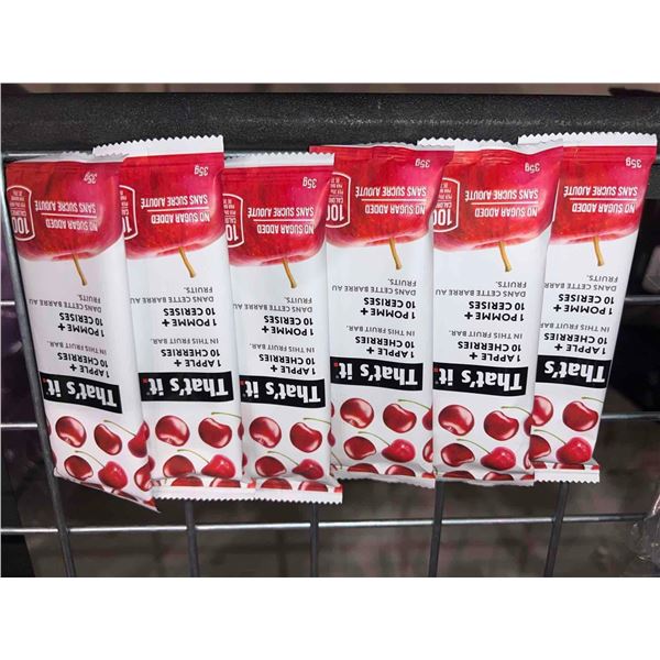 That's it. apple and cherry favoured fruit bar 6x35g