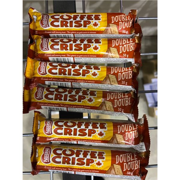 Nestle coffee crisp double double chocolate bars 6x50g