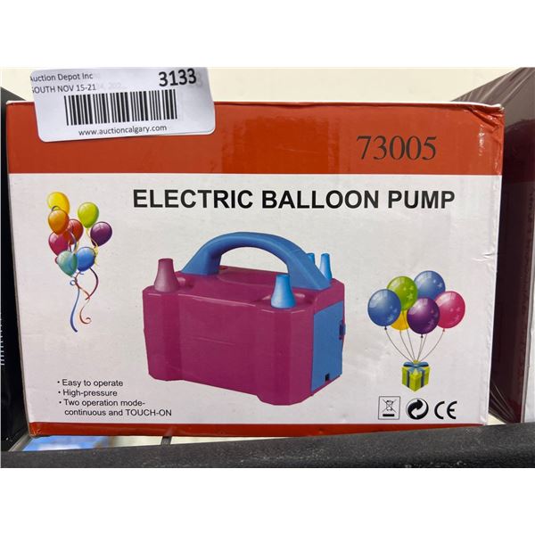 Electric balloon pump