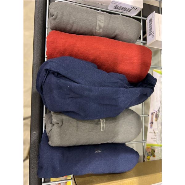 Gildan mens crew neck t-shirts, pack of 5 size medium