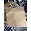 Image 1 : Lot of 3 officemate letter size wood clip boards