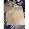 Image 1 : Lot of 3 officemate letter size wood clip boards