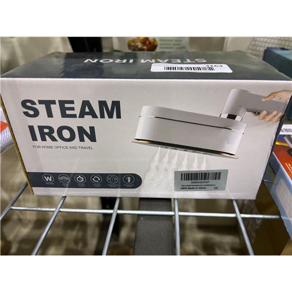 Steam iron for home, office and travel use