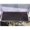 Image 1 : Joyaccess wireless keyboard, maroon colour