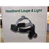 Image 2 : Aries Outlets Dental LED Surgical 5W Headlight 3.5X Leather Headband Loupe Light DY-106 White