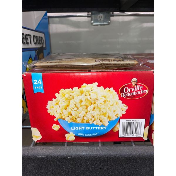 Orville Redenbacher Light Buttery Popcorn 24 x 80g