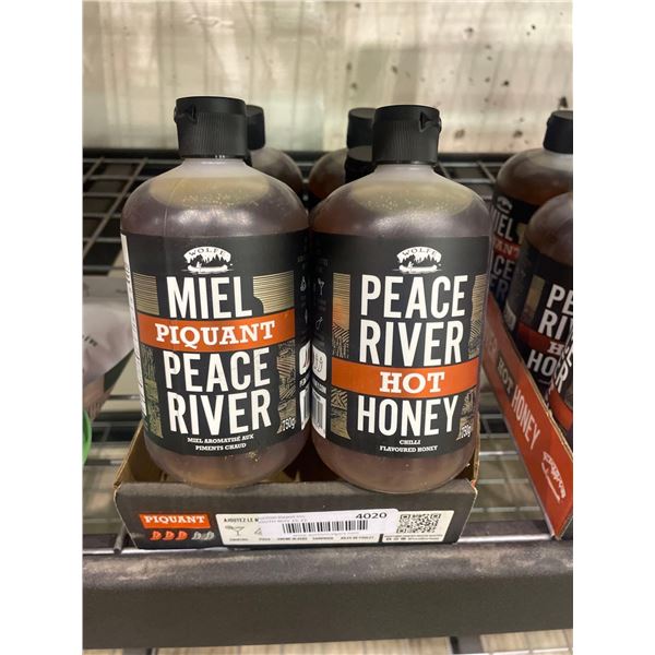 Peace River Hot Honey Chili Flavored Honey 3 x 750g