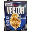 Image 2 : Mega Jumbo Kellogg's Vector High Protein Meal Replacement 2 x 1.13kg