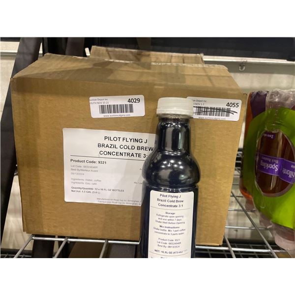 Pilot Flying J Brazil Cold Brew Coffee 24 x 473ml