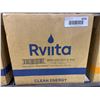 Image 2 : Rviita Clean Energy Tea Midnight Blackberry 10 x 355ml