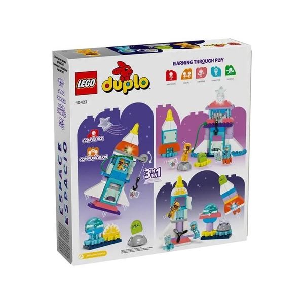 Lego Duplo 3-in-1 Space Shuttle Adventure