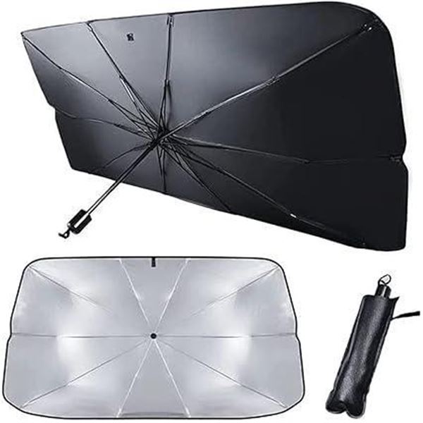 Car Windshield Sun Shade UV Rays and Heat Sun Visor Protector Foldable Reflector Umbrella Keep Your 