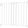 Image 1 : Safety 1st Top of Stairs Expanding Metal Gate, White, Adjustable Width 27"-42" Height 28"