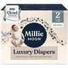 Image 1 : Millie Moon Diaper Luxury Diapers COUCHES DE Luxe Size 2