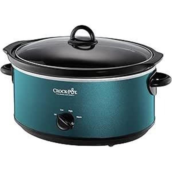 Crockpot SCV700-KT Design to Shine 7QT Slow Cooker Turquoise