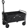 Image 1 : Chinnluu Collapsible Wagon Cart,Portable Folding Wagon, Smart Utility Foldable Outdoor Garden Wagon 