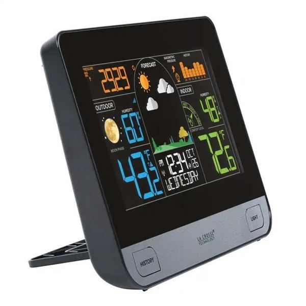 La Crosse Technology Wireless Weather Station with Atomic Time, 308-47737-INT