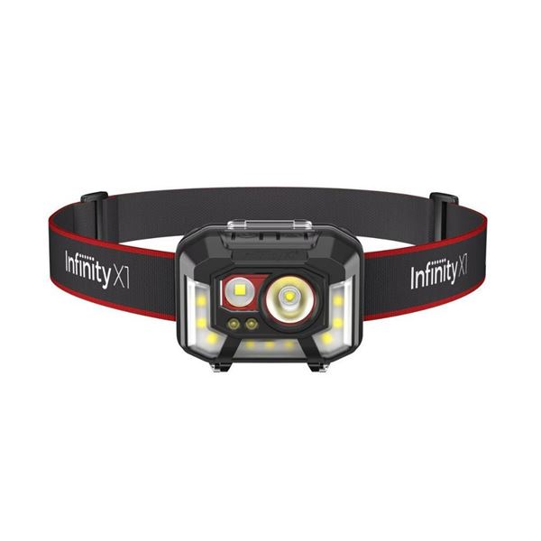 Infinity X1 Rechargeable LED Headlamps 1000 Lumens 3 Pack