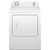 Image 1 : AMANA NED4655EW 6.5 cu. ft. Front Load Electric Dryer with 11 Drying Cycles, White
