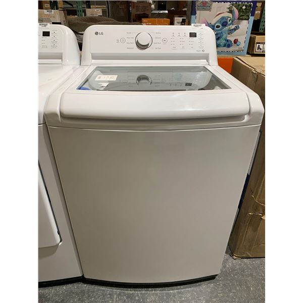 LG Washing Machine Model:WT7010CW  5.2 cu. ft. Ultra Large Capacity Top Load Washer with TurboDrum[x