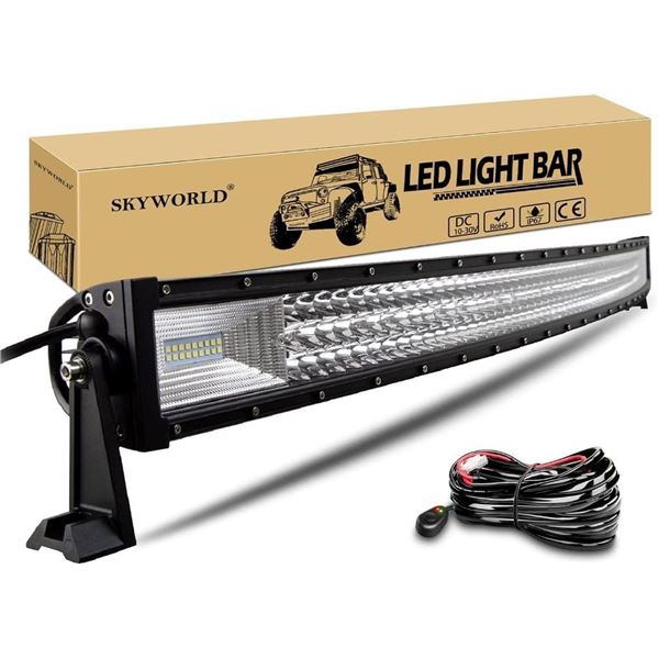 LED Light Bar 52in Curved LED