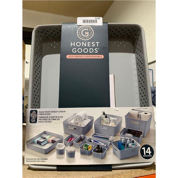 Honest Goods Eco-Friendly Organizing Baskets (14pcs)