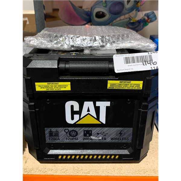 Cat 120PSI 200w Wireless Cube Jumpstarter