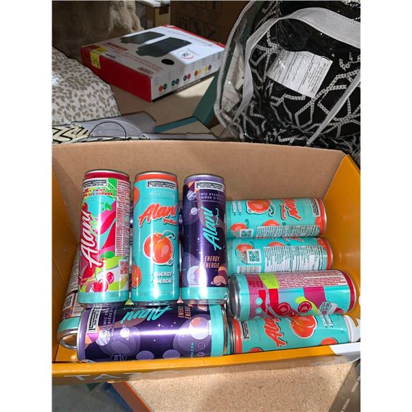 Lot of Assorted Alani Energy Drinks