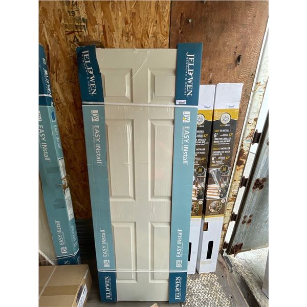 Jeld-Wen White Interior Door with Jamb Kit 30x80"